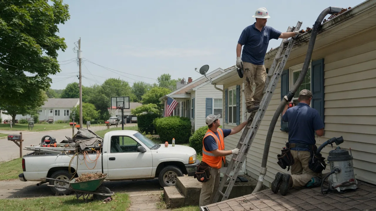Gutter Installation in Harleigh, PA near me